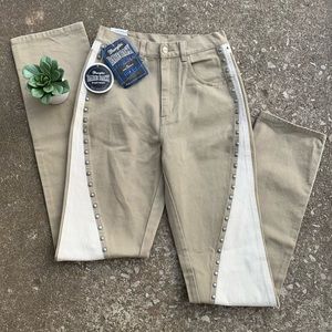 Wrangler | Vintage Bareback Western Studded Slim Fit Jeans! RARE